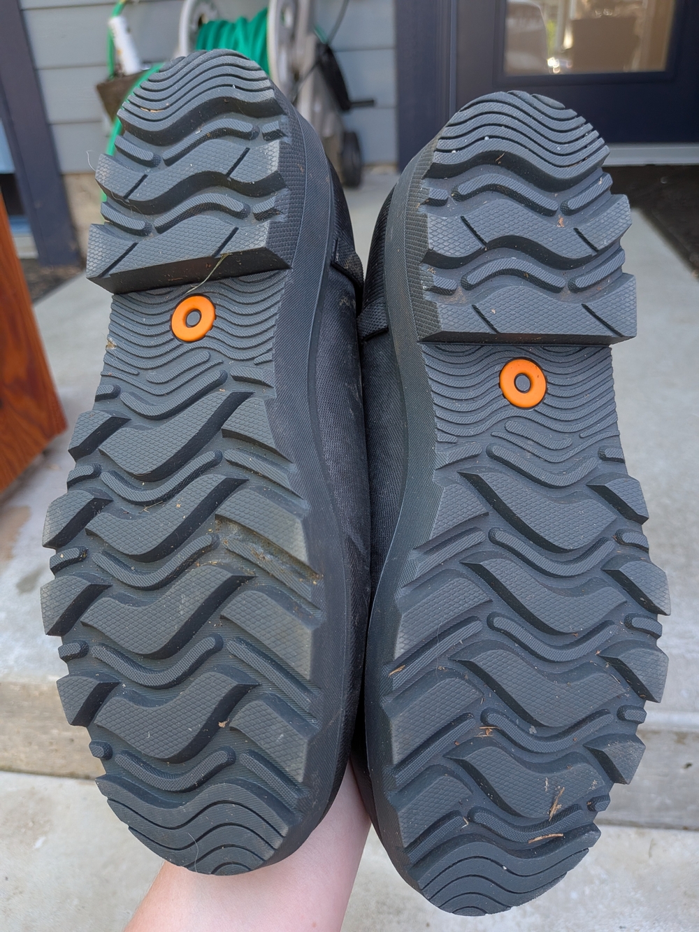 Bogs Black Chelsea-Style Winter Rain Boots - Picture 5 of 6